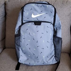 Nike Brasilia XL Swoosh Print Backpack